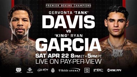 ryan garcia vs tank davis fight tickets|Gervonta Davis vs. Ryan Garcia fight date, start time, tickets, card ...